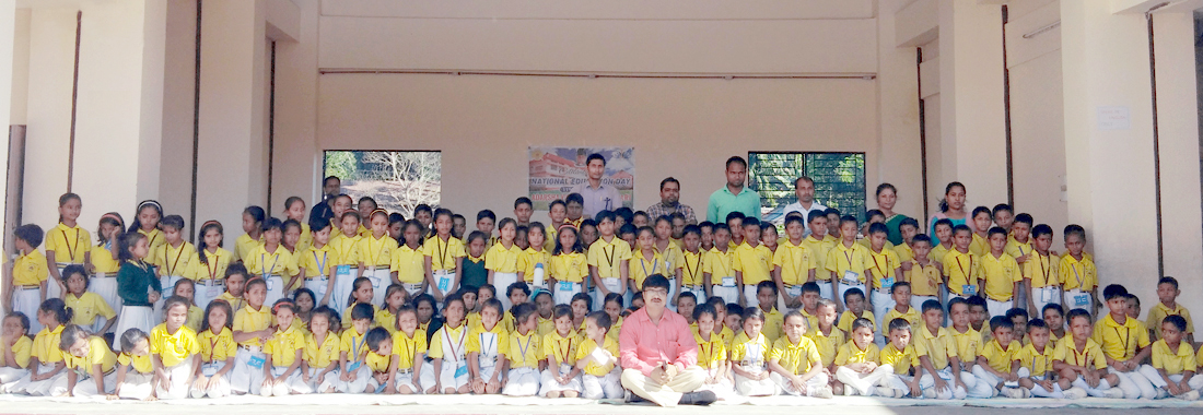 Students,Adarsha Vidyalaya, Moirabari